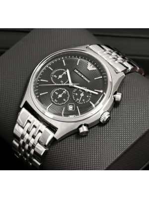 Emporio Armani Analog Black Dial Men’s replica watches in karachi