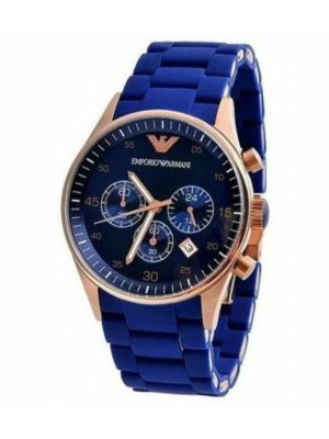 emporio Armani Analogue Silicon Watch