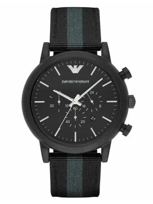 Emporio Armani Chronograph Black Dial Men's Watch AR1948
