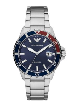 Emporio Armani Diver Blue Dial Quartz Watch AR 11339