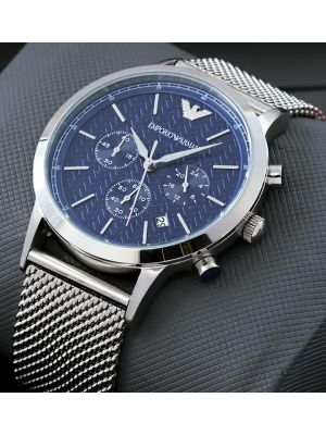 Emporio Armani Men's Stainless Steel Mesh Watch