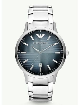 Emporio Armani Three-Hand Date Stainless Steel Watch AR11182