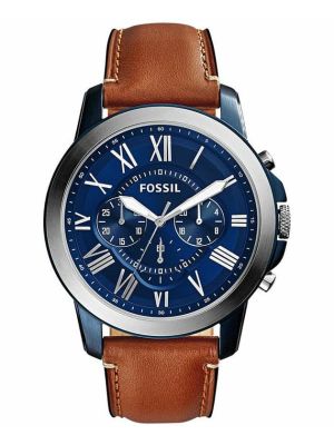 Fossil Men's Grant Stainless Steel Quartz Chronograph Watch