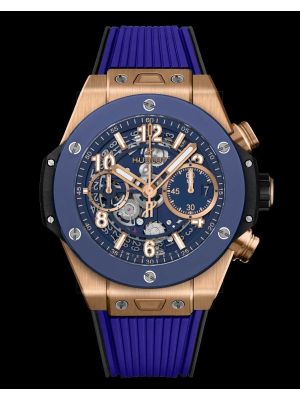 Hublot Big Bang Unico King Gold Blue Watch 1