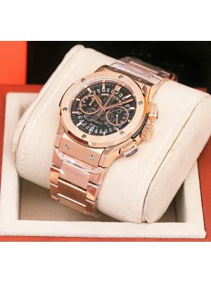 , luxury Hublot Classic Fusion Aerofusion Rose Gold watches