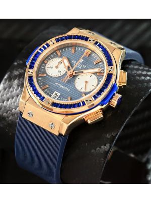 Hublot Classic Fusion Blue Ladies Watch