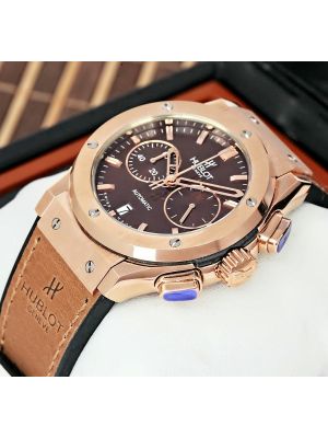 Hublot Classic Fusion Brown Dial Men Watches