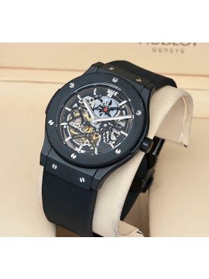 Hublot Classic Fusion Skeleton Dial BLack Luxury watches in Pakistan, 