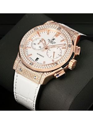 Hublot Classic Fusion Brown Diamond watches