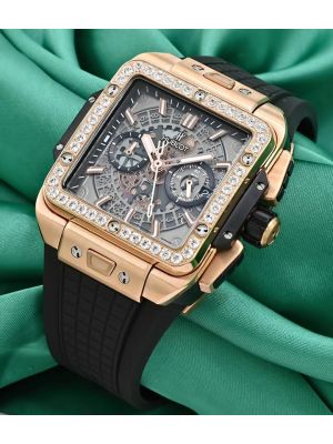 Hublot Square Bang Unico King Gold Watch