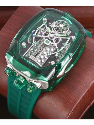 Jacob & Co. Bugatti Chiron Tourbillon Green Watch