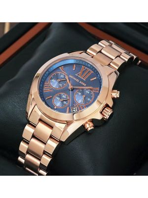 Michael Kors Blue Dial Stainless Steel Ladies  watches in Pakistan