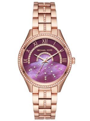 Michael Kors Ladies Rose Gold Tone Replica Watches in Lahore