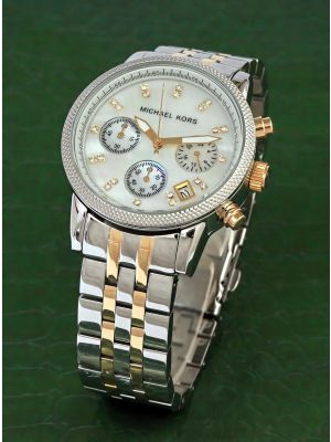 Michael Kors Two Tone Chronograph Men Watches
