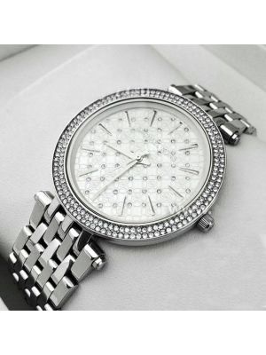 Michael Kors Women's Darci Silver Tone Watch 