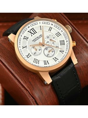 MontBlanc Roman Dial Chronograph Watch