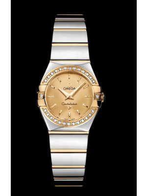 Omega Constellation Champagne Dial Watch 