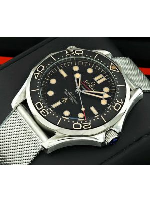 Omega Seamaster Diver Mesh Band Watch
