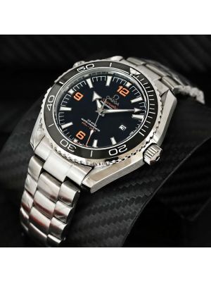 Omega Seamaster Planet Ocean 600m Black Dial Men Watches