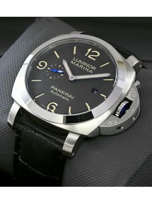 Panerai Luminor Marina Black Dial Watch 