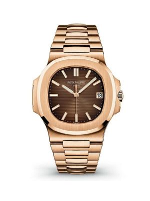 Patek Philippe Nautilus Rose Gold Chocolate Dial watches prices in Pakistan,