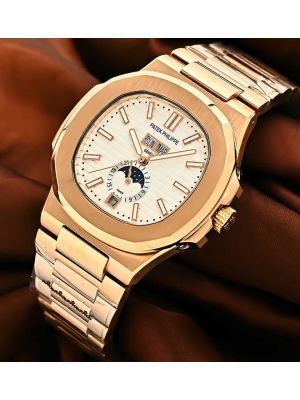 Patek Philippe Nautilus Chrono Rose Gold Watch