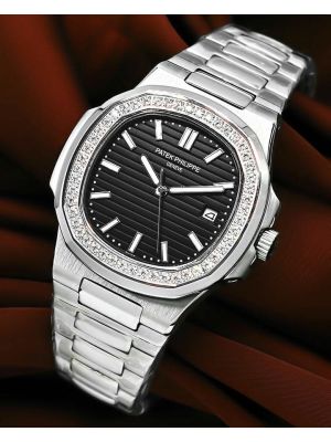 Patek Philippe Nautilus Diamond Bezel Watch