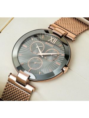 Rado Centrix Rose Gold Mesh Band Buy Online Watches