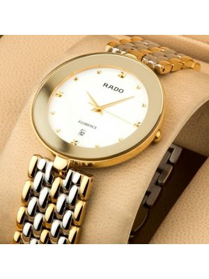 Rado Florence Two Tone White Dial  watches