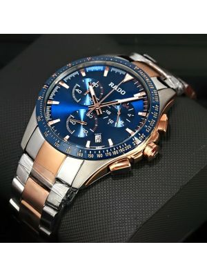 Find Rado HyperChrome Blue Dial Mens Chronograph Two Tone Blue Dial Watches Prices in Pakistan,