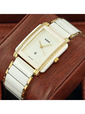 Rado Integral Jubile White Ceramic & Steel Watch