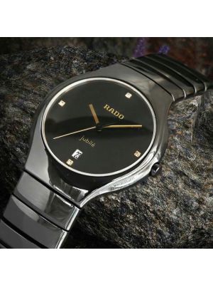 Rado Men’s  Jubile’ Black Ceramic Replica Watches Lahore