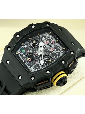 Richard Mille RM 11-03 Felipe Massa Flyback Carbon Fiber Watch
