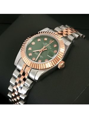 Rolex  Lady Datejust Green Dial  replica in Pakistan,