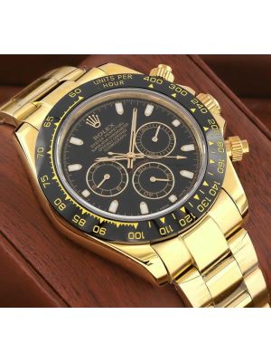 Rolex Cosmograph Daytona Black Dial Watch