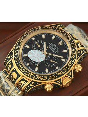 Rolex Cosmograph Daytona Hand-Engraved Watch