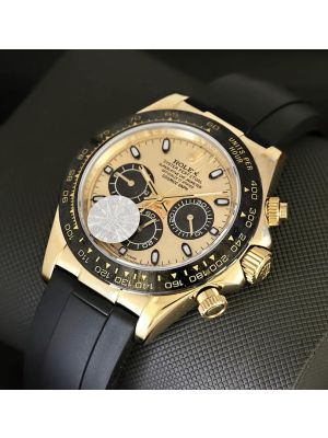 Rolex Cosmograph Daytona Yellow Gold Dial Replica Watches in Lahore