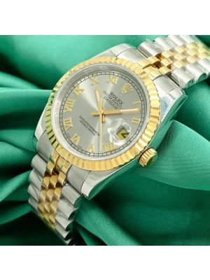 Rolex Datejust 36mm Two Tone Jubilee Bracelet Watch