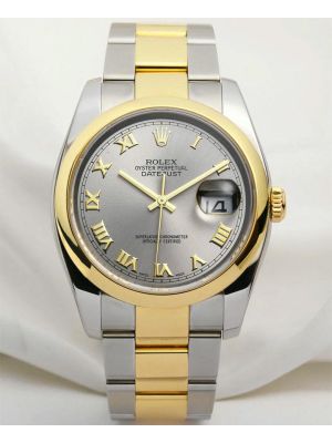 Rolex Datejust 36mm Two Tone Watch