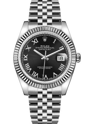 Rolex Datejust 40mm Black Dial Watch
