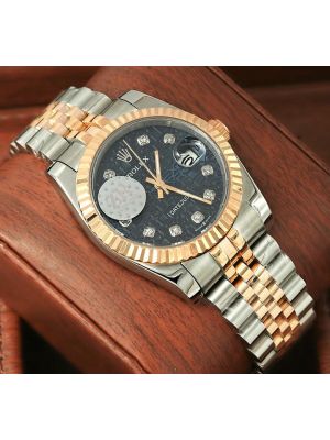 Rolex Datejust Blue Dial Swiss Watch