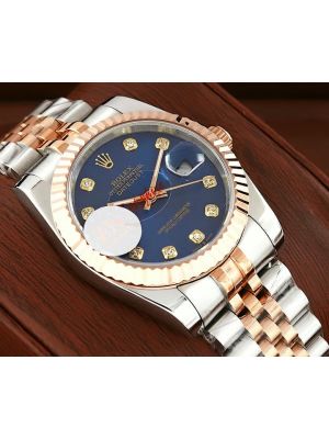 Rolex Datejust Gray Dial Swiss Watch