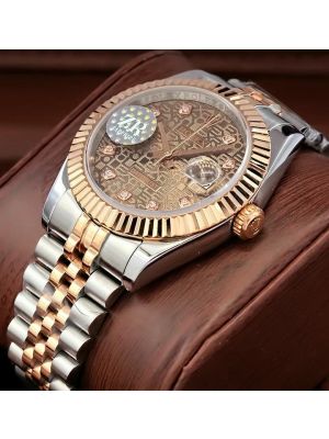 Rolex Datejust Computer Dial Swiss Watch