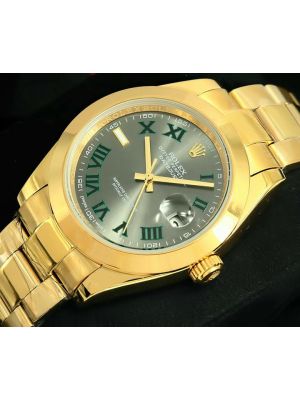 Rolex Datejust Gold Gray Dial Dial Watch 2021
