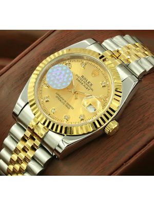 Rolex Datejust Computer Diamond DIal Watch
