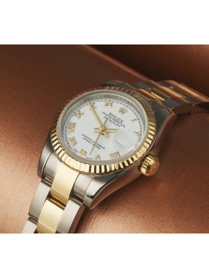 High quality replica Rolex DateJust Ladies Two Tone watches