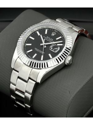 Rolex Datejust Rolesor 41  Black Dial  Watches in Pakistan 