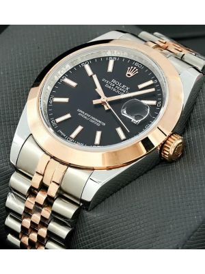 Rolex Datejust Two Tone Black Dial Watches in Lahore