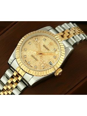 Rolex DateJust Two Tone Ladies Watch