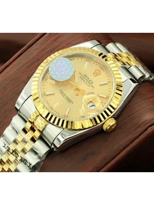 Rolex Datejust Two Tone Watch
